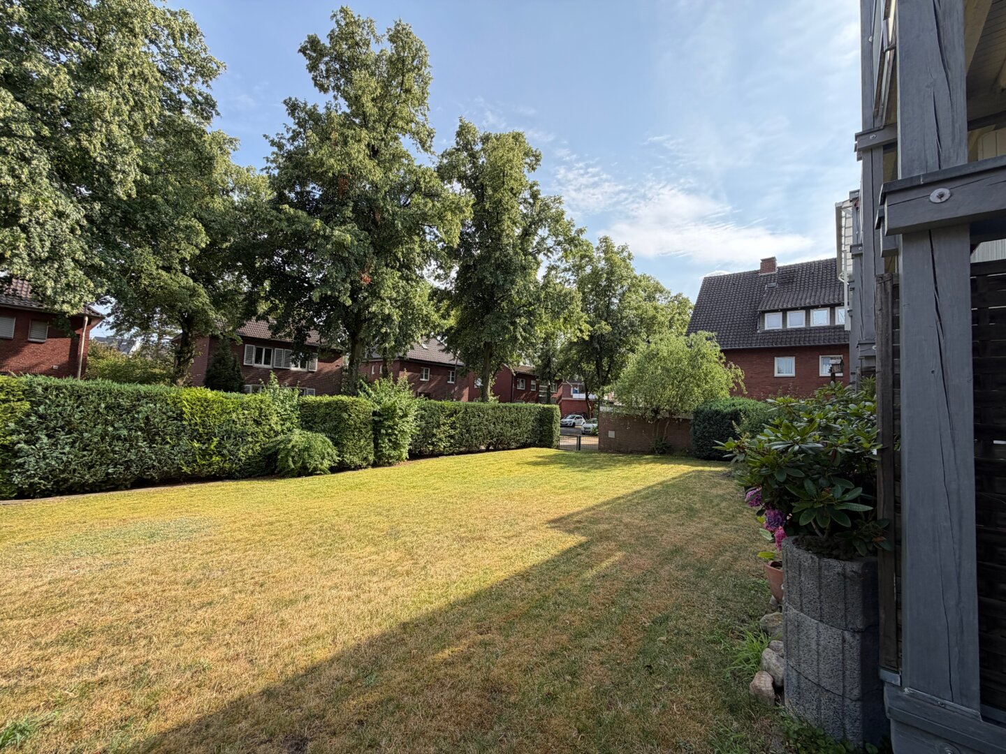 Garten- Blick von der Terrasse